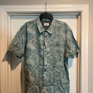 Hang Ten Tropical Green Leaf Shirt